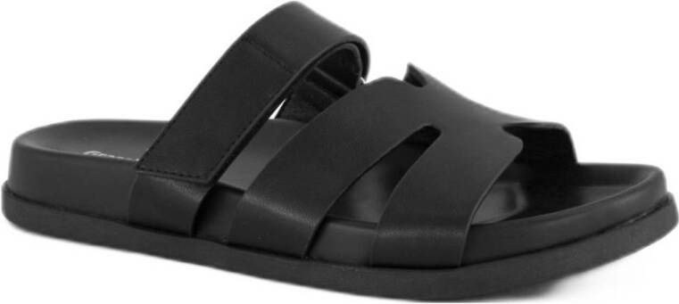 Graceland slippers zwart