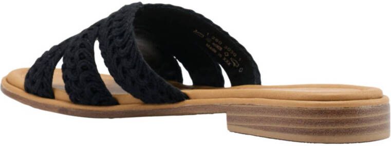 Graceland slippers zwart