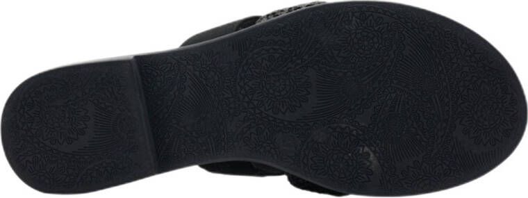Graceland slippers zwart
