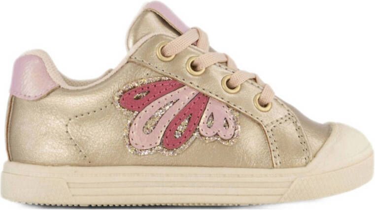 Graceland sneakers goud