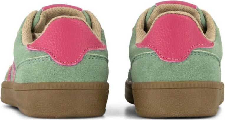Graceland sneakers groen roze