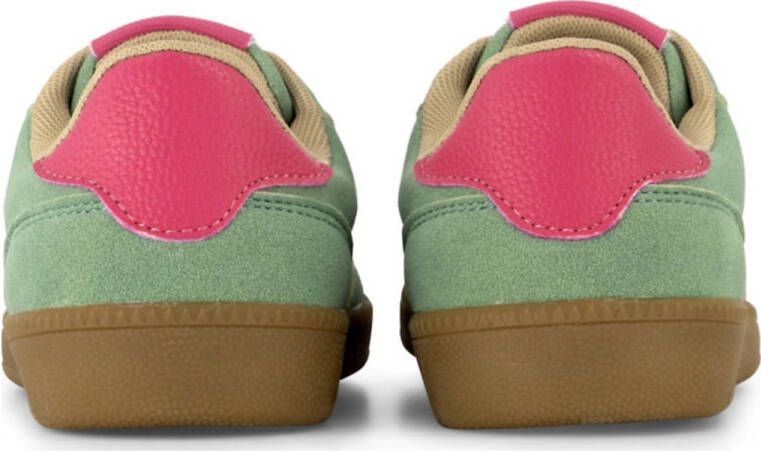 Graceland sneakers groen roze
