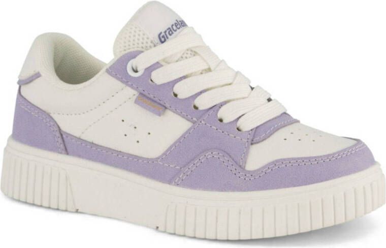 Graceland sneakers lila wit