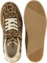 Graceland sneakers met panterprint cognac zwart - Thumbnail 2