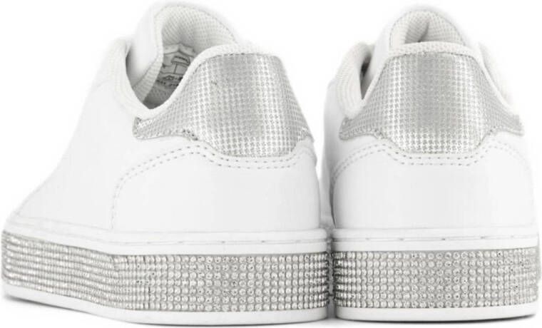 Graceland sneakers met strass wit
