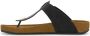 Graceland teenslippers zwart - Thumbnail 3