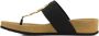 Graceland teenslippers zwart - Thumbnail 2