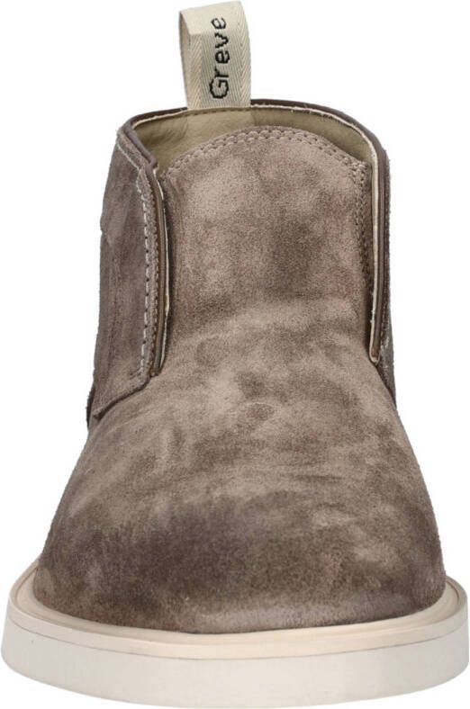 Greve Vito suède enkelboots taupe