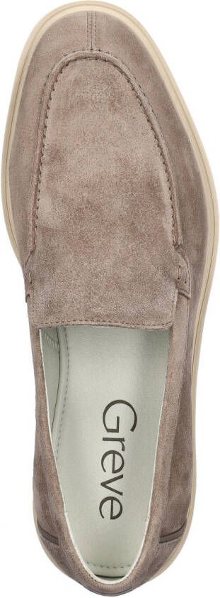 Greve Vito suède loafers beige