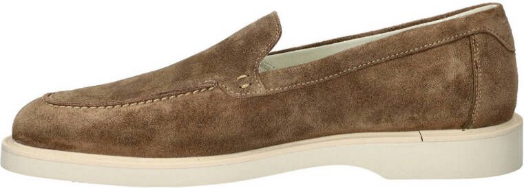 Greve Vito suède loafers taupe