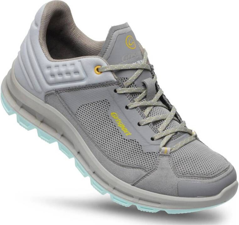 Grisport Delta Low wandelschoenen grijs aqua