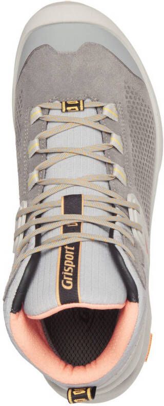Grisport Discovery Mid wandelschoenen lichtgrijs koraal