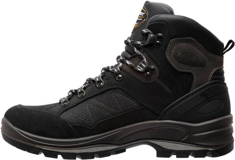 Grisport Everest Mid wandelschoenen zwart