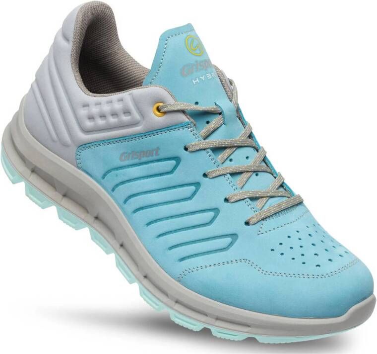 Grisport Nova Low wandelschoenen aqua grijs