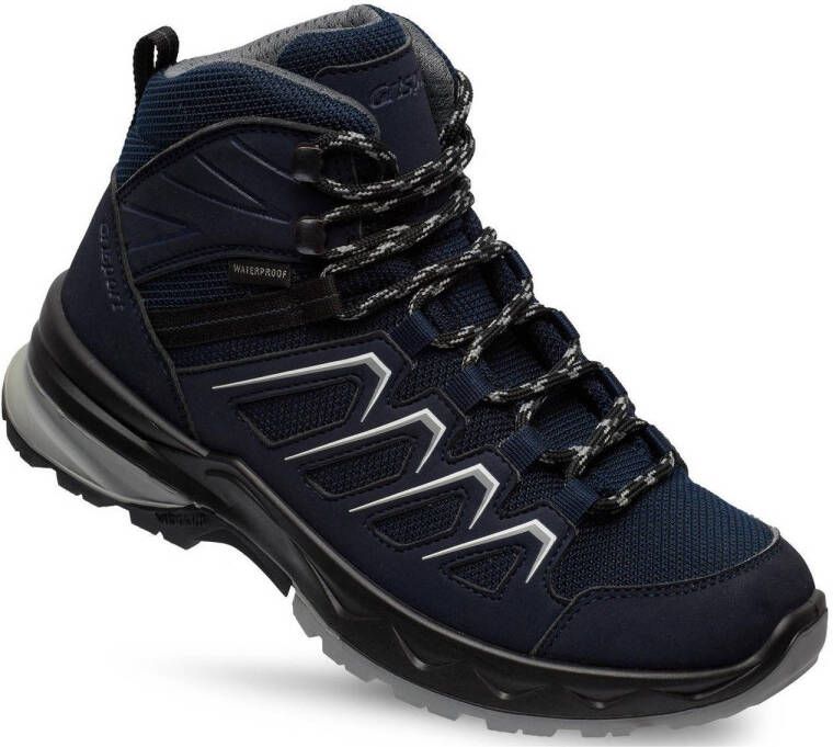 Grisport Wega Mid wandelschoenen blauw