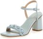 Guess Amiot Hoge Hak Sandalen Blauw Dames - Thumbnail 8