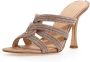 Guess Glamour Hoge Hak Sandalen Pink Dames - Thumbnail 4