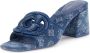 GUESS denim muiltjes blauw - Thumbnail 3