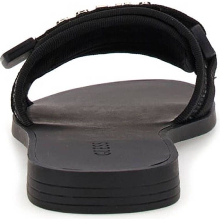 GUESS Elyze3 slippers zwart