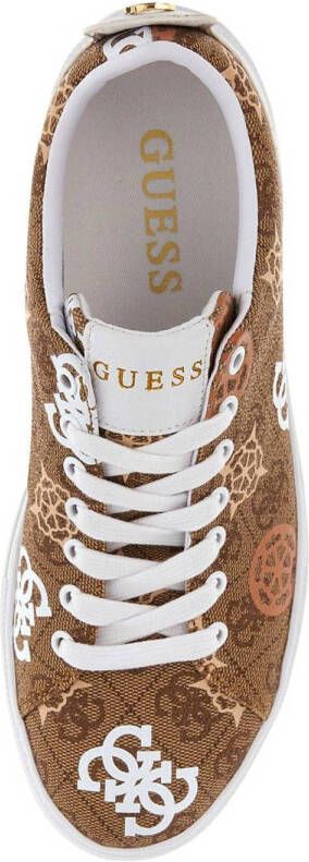 GUESS Gianele4 sneakers beige bruin