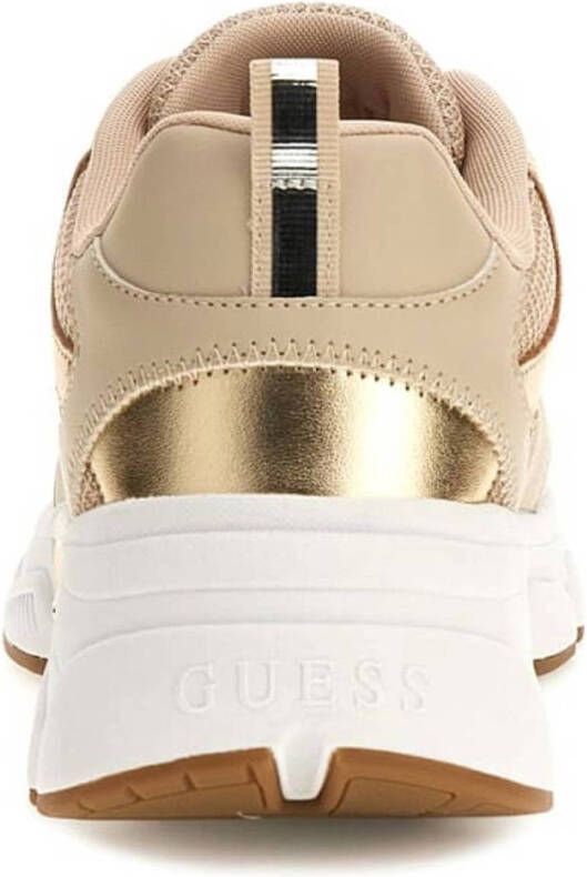 GUESS Ibitha chunky sneakers beige goud