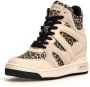 GUESS Lisa Hoge Dames Sneaker dierenprint Multi - Thumbnail 6