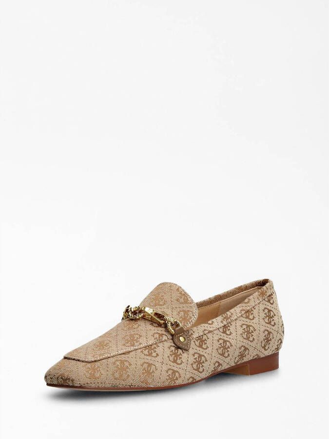 GUESS Marta loafers beige bruin