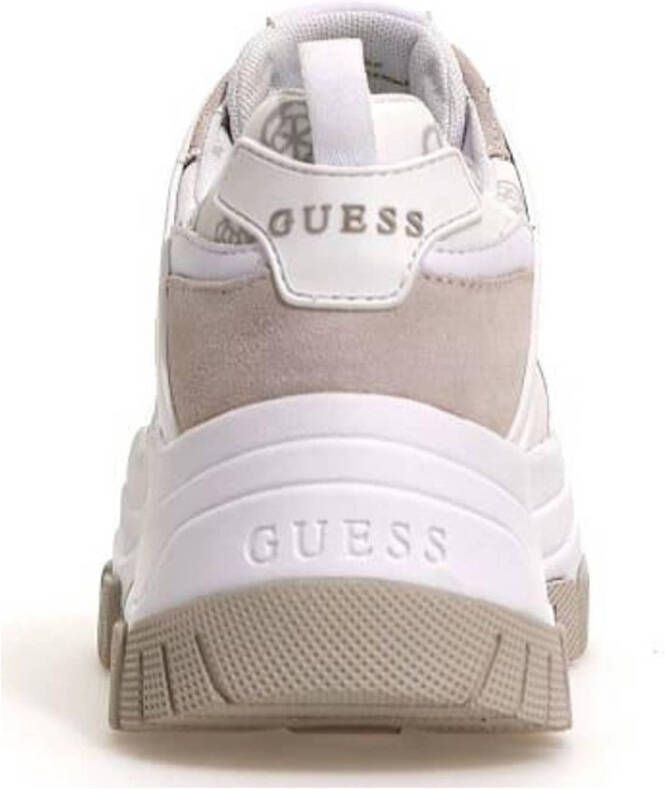 GUESS Brayjen sneakers wit grijs