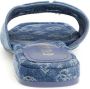 GUESS Tarishae denim slippers blauw - Thumbnail 4