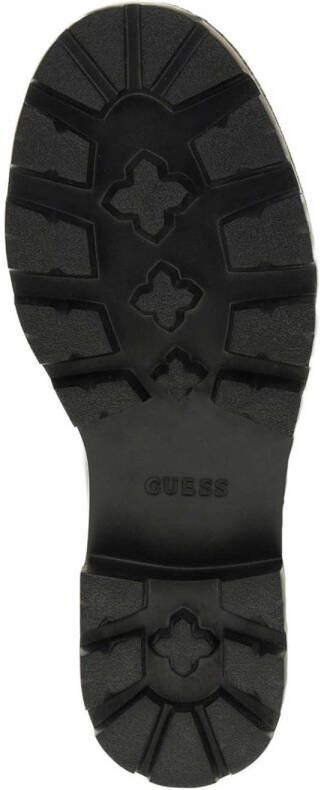 GUESS Yanika2 chunky loafers zwart panter