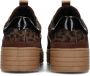 HABOOB Lage Sneakers Dames Filou Maat: 40 Materiaal: Ponyhair Kleur: Bruin - Thumbnail 3