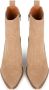 Haboob Claire Enkellaarsjes Enkelboots met rits Dames Beige - Thumbnail 7