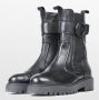 Haboob P7075 Chelsea boots Enkellaarsjes Dames Zwart - Thumbnail 5