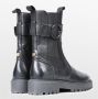 Haboob P7075 Chelsea boots Enkellaarsjes Dames Zwart - Thumbnail 6