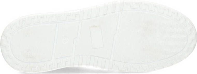 Haboob leren sneakers wit