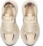 Haboob Lptokio Sneakers Leren Sneaker Dames Beige - Thumbnail 4