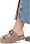 Haboob Grijze Suède Stijlvolle Slippers Gray Dames - Thumbnail 10