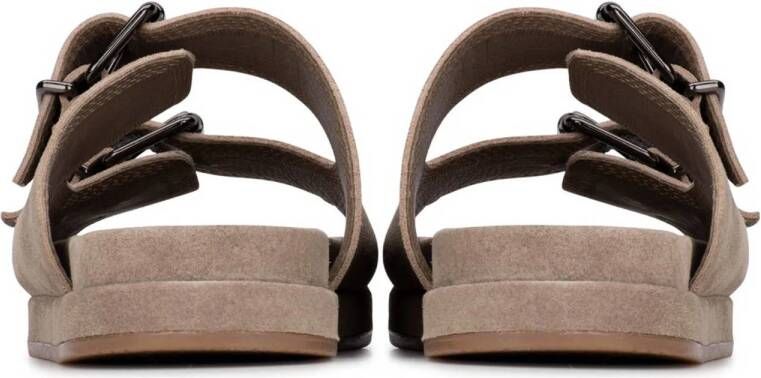 Haboob suède slippers taupe
