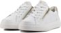 Hassi-A Hassia Sneakers Dames Lage sneakers Damesschoenen Leer 301239 Wit + - Thumbnail 4