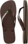HAVAIANAS Teenslippers Heren Brasil Logo Maat: 39 40 Materiaal: Rubber Kleur: Bruin - Thumbnail 11