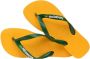 Havaianas Brasil Logo teenslippers geel groen Jongens Meisjes Rubber 33 34 - Thumbnail 8