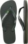 HAVAIANAS Teenslippers Heren Brasil Logo Maat: 45 46 Materiaal: Rubber Kleur: Groen - Thumbnail 14