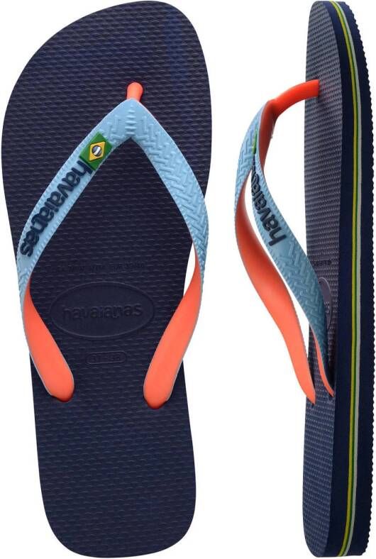 Havaianas Brasil teenslippers blauw