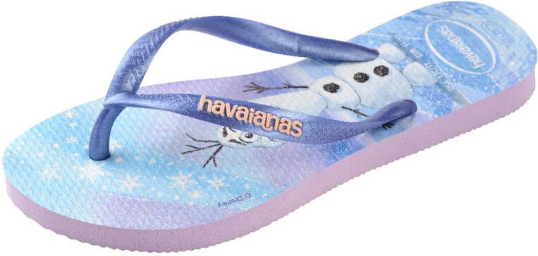 Havaianas Disney Frozen teenslippers blauw