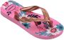 Havaianas Kids Flores teenslippers roze Meisjes Rubber 35 36 - Thumbnail 2