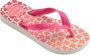 Havaianas Kids Flores teenslippers roze Meisjes Rubber 27 28 - Thumbnail 3