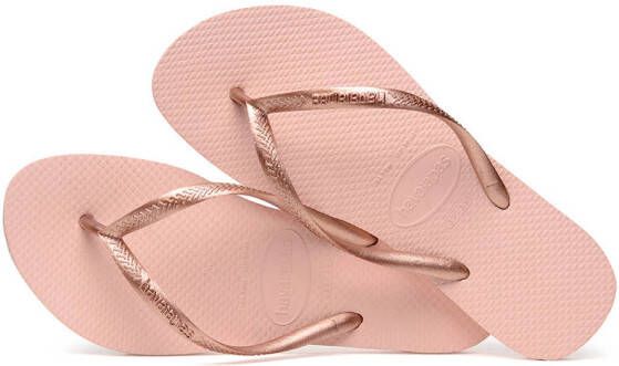 Havaianas Kids Slim teenslippers roségoud