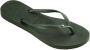 Havaianas Slim Crystal Sw II teenslippers olijfgroen - Thumbnail 6