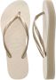 Havaianas Women's Slim Flatform Sandalen beige - Thumbnail 5