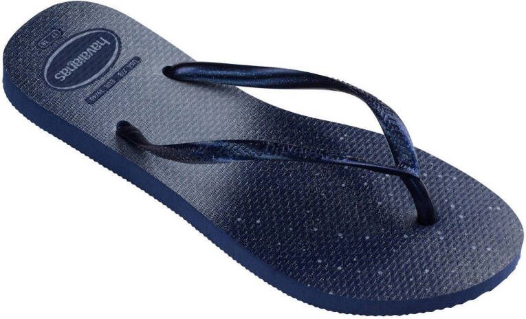 Havaianas Slim Gloss teenslippers donkerblauw